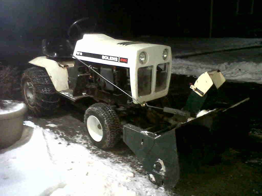Bolens QT16 w/ 42" Snowblower The Friendliest Tractor Forum and Best